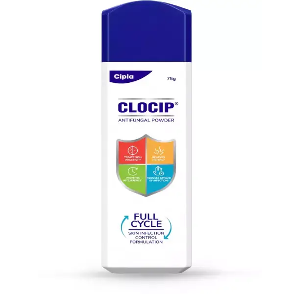 Clocip Anti-Fungal Dusting Powder 75 gm