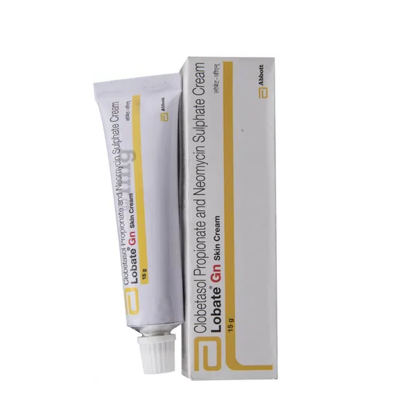 Lobate GN Skin Cream 15 gm for Skin Infections