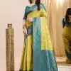 Women's Designer Silk Pink Saree