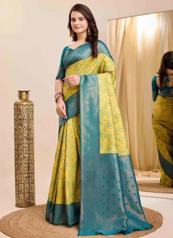 Women's Designer Silk Pink Saree