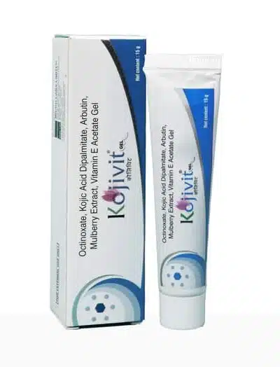 Kojivit Gel with Kojic Acid for Skin Brightening & Dark Spot Removal 15 gm