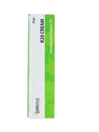 K20 Cream 30gm tube front view