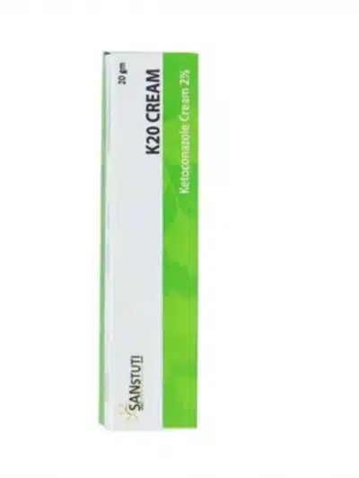 K20 Cream 30gm tube front view