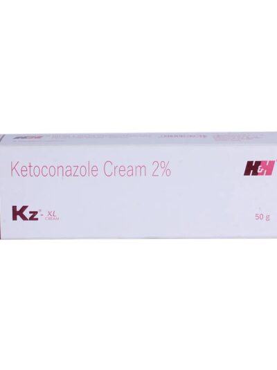 KZ-XL Cream 50gm tube front view