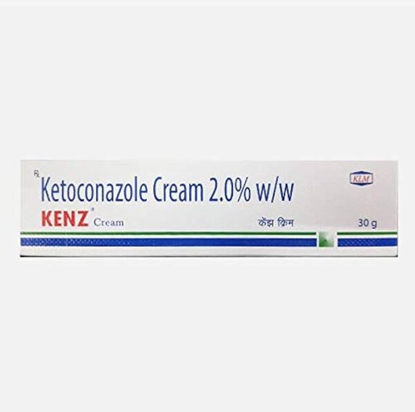 Kenz Cream for skin infections packaging