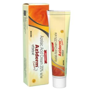 Aziderm 20% Cream Tube Front View