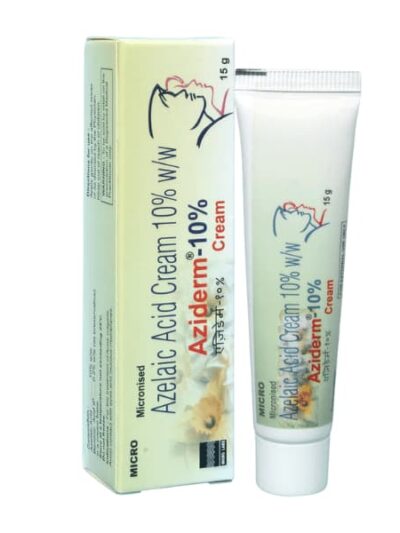 Aziderm 10% Cream Tube 15gm