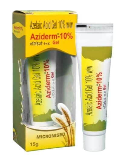 Aziderm 10% Gel Tube