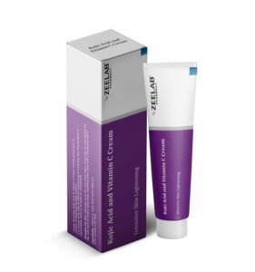 Zeelab Kojic Acid 2% & Vitamin C Cream Tube 20g