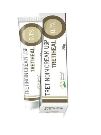 Tretiheal 0.1% Acne Cream Packaging