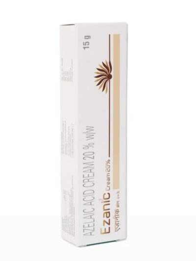 Ezanic Azelaic Acid Cream 20% 15g Box for Acne Skin Treatment