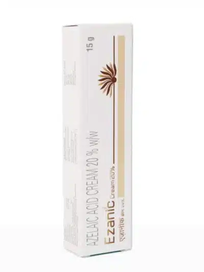 Ezanic Azelaic Acid Cream 20% 15g Box for Acne Skin Treatment