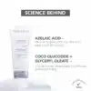 Ingredients of Bioderma Pigmentbio Foaming Cream featuring azelaic acid, coco glucoside, and glyceryl oleate.
