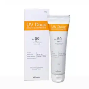 UV Doux silicone sunscreen gel SPF 50 PA+++ box with tube combo 100g