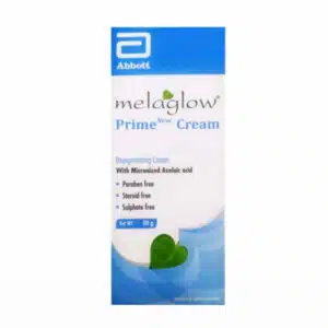Melaglow Prime Cream box packaging