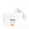 Open jar of Moiz Hydro Boost Cream showing rich moisturizing texture for intense hydration