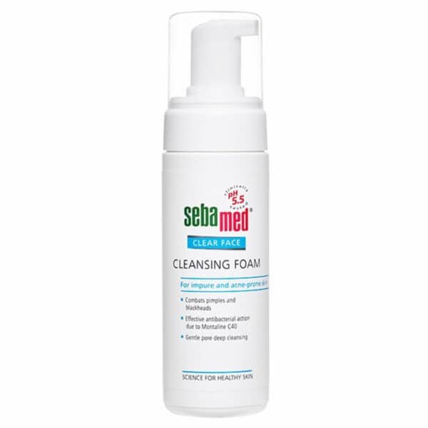 Sebamed Clear Face Cleansing Foam packaging