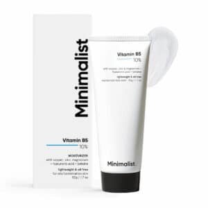Vitamin B5 10% Moisturizer tube and box