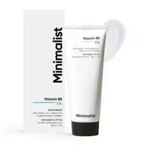 Vitamin B5 10% Moisturizer tube and box