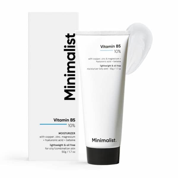 Vitamin B5 10% Moisturizer tube and box