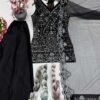 Luxury Black Pakistani Suit for Weddings