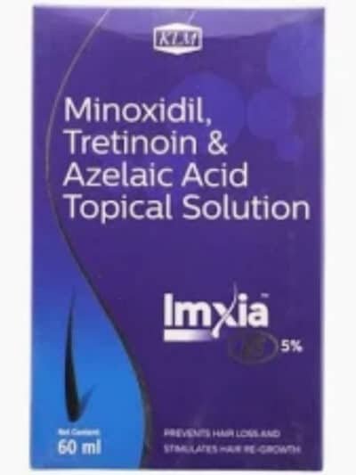 Imxia AT 5% Solution 60ml with Minoxidil for thinning hair and hair regrowth