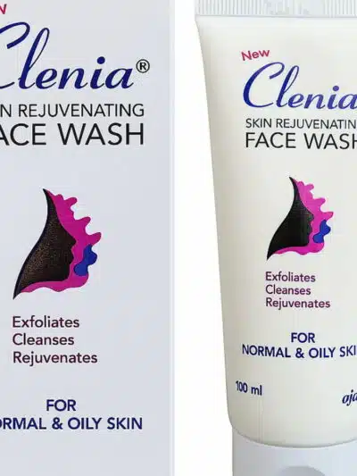 New Clenia Skin Rejuvenating Face Wash 100ml with Niacinamide and Mandelic Acid for oily and acne-prone skin