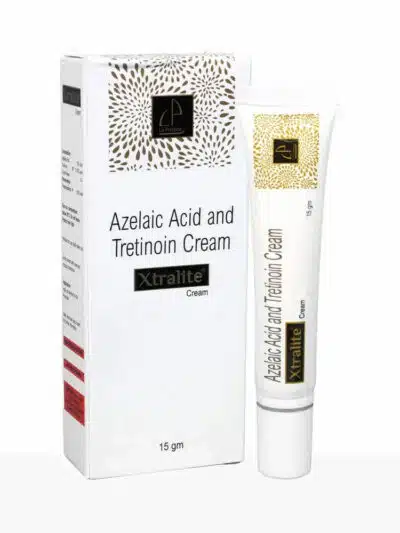 Xtralite Cream 15gm with Azelaic Acid and Tretinoin for dark spots and uneven skin tone