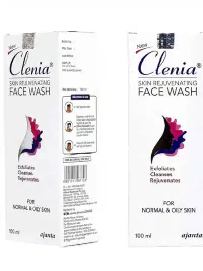 Clenia Skin Rejuvenating Face Wash 100ml box - for normal and oily skin | Stopnbuy