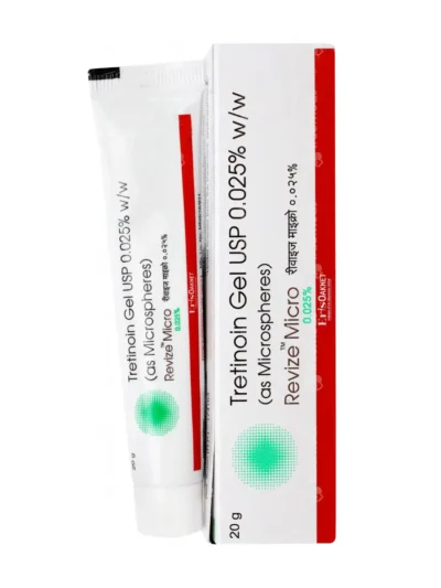 Revize Micro 0.025% Gel 20gm