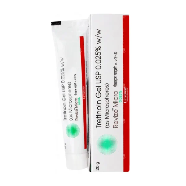 Revize Micro 0.025% Gel 20gm Revize Micro 0.025% Gel 20gm